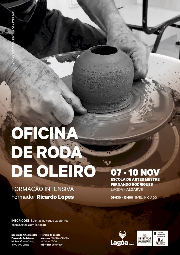 Oficina de Roda de Oleiro