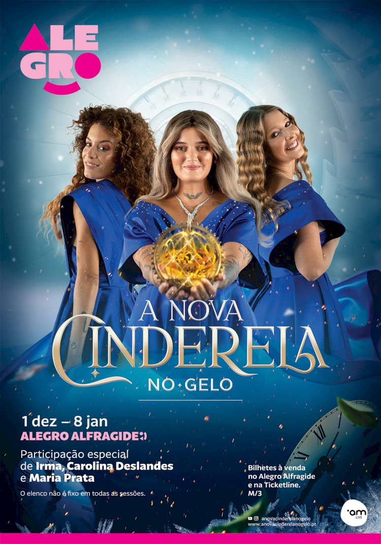 Carolina Deslandes, Irma e Maria Prata no papel da Nova Cinderela no Gelo