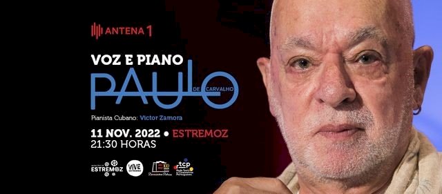 Voz e piano de Paulo de Carvalho em Estremoz