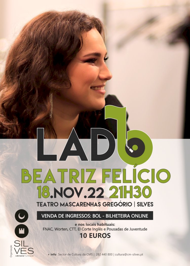 LADO B traz Beatriz Felício a Silves