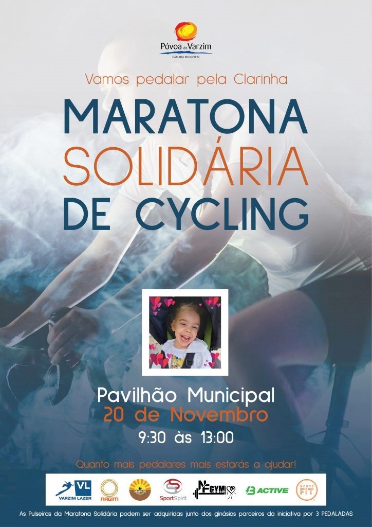 Vamos todos pedalar pela Clarinha!