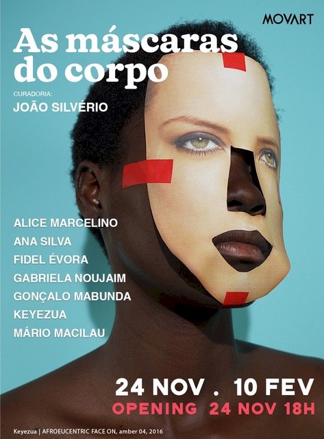 As Máscaras do Corpo - Exposição colectiva na Galeria MOVART