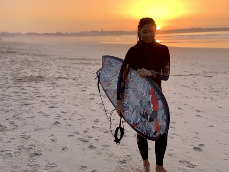 Inês Tralha apresenta método único de ensino do surf