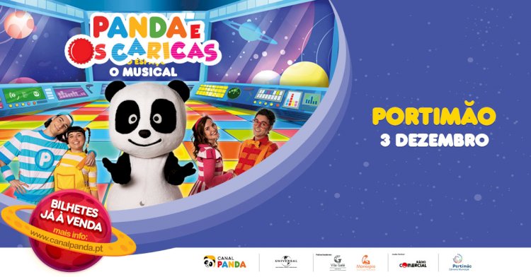 Portimão Arena recebe este sábado “Panda e os Caricas – O musical no Espaço”