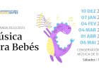 Música para Bebés - sessões mensais no Conservatório de Música de Sintra