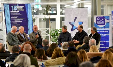 Manuel e Pedro Mello Breyner e Eduardo Freitas nos 15 anos do Museu da Miniatura