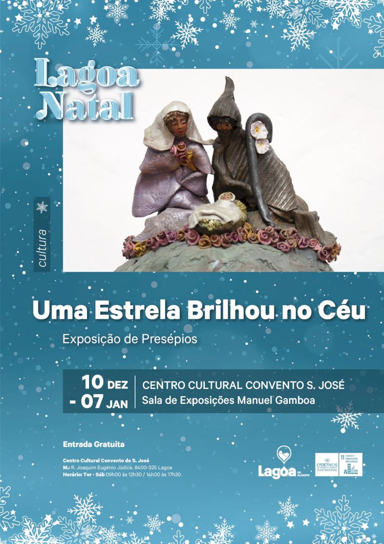 Exposição de Presépios “Uma Estrela Brilhou no Céu” em Lagoa