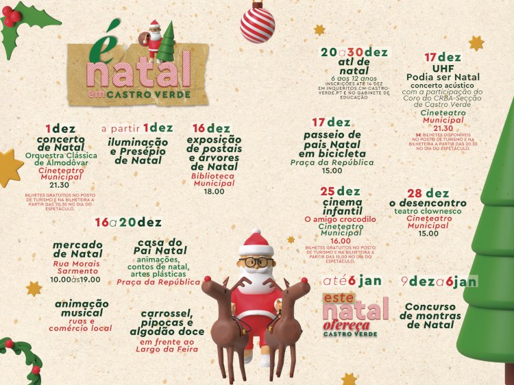 Natal em Castro Verde!