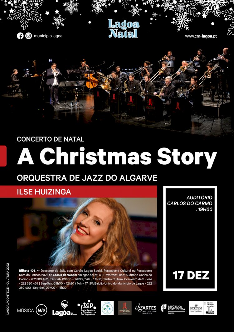 O Auditório Carlos do Carmo recebe o concerto “A Christmas Story”