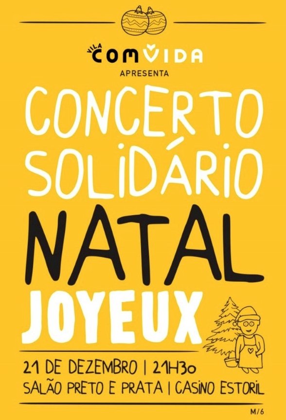 Concerto solidário Natal Joyeux com um notável elenco no Casino Estoril