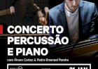 Auditório Carlos do Carmo recebe o concerto “Percussão e Piano”