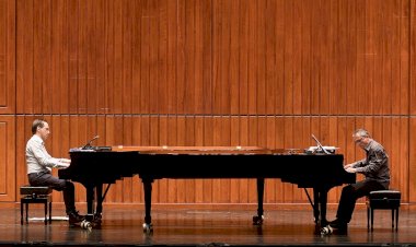 Mário Laginha & Pedro Burmester enchem a alma e o palco do Centro Cultural Vila Flor