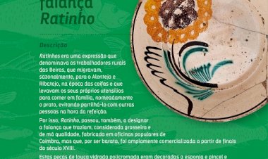Prato de Faiança Ratinho é a «Peça do mês» de Janeiro no Museu dos Rios e das Artes Marítimas