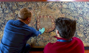 Rara tapeçaria do século XVI  regressa ao palácio de Sintra após restauro