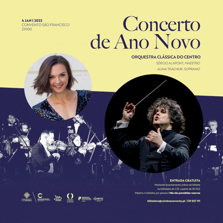 Convento São Francisco apresenta Concerto de Ano Novo na quarta-feira