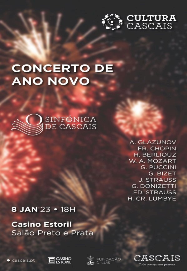 Concerto de Ano Novo no Casino Estoril com a Orquestra da Câmara de Cascais e Oeiras