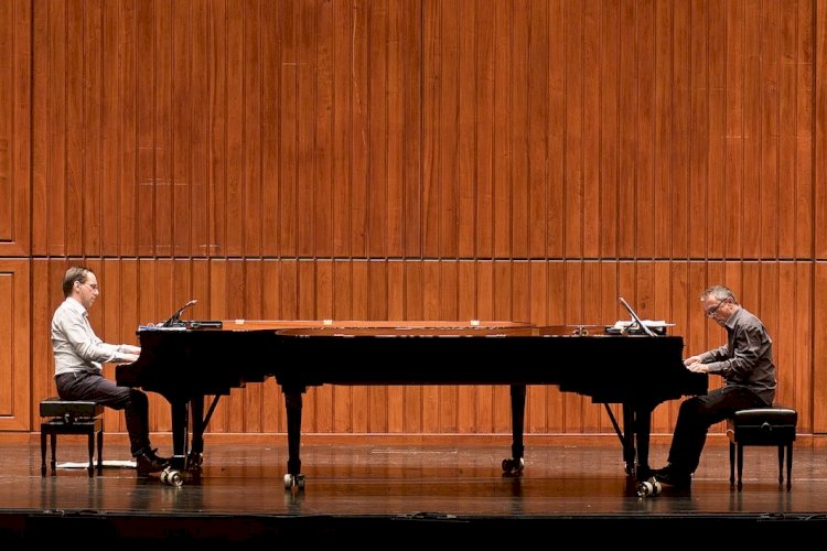 Mário Laginha & Pedro Burmester enchem a alma e o palco do Centro Cultural Vila Flor