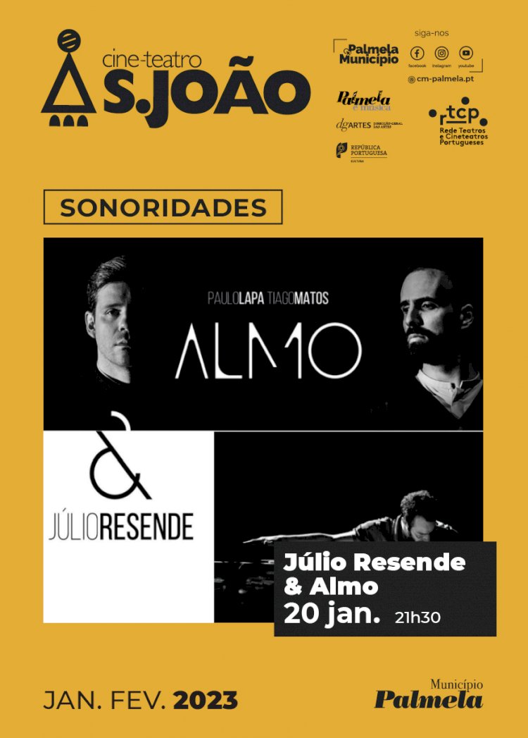 Júlio Resende & Almo apresentam concerto inovador no Cine-Teatro S. João