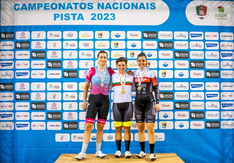 Rui Oliveira e Maria Martins campeões nacionais de omnium