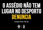 O Assédio não tem lugar no Desporto!