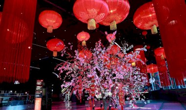 Instalação comemorativa do Ano Novo Chinês em destaque na Galeria de Arte do Casino Lisboa