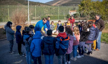 Alunos da Escola Sede “reabrem” Restaurante para Polinizadores