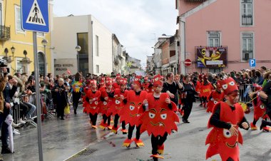 Carnaval de Palmo e Meio enche ruas da Mealhada com mais de um milhar de crianças em desfile