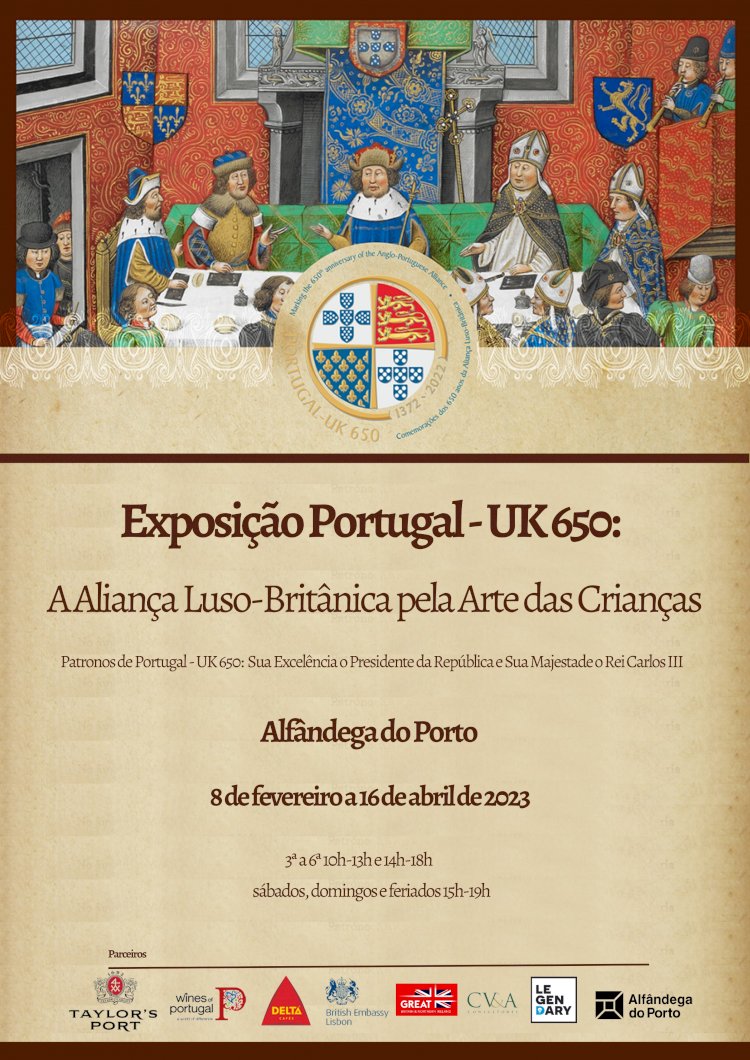 Exposição Portugal-UK 650: A Aliança Luso-Britânica pela Arte das Crianças