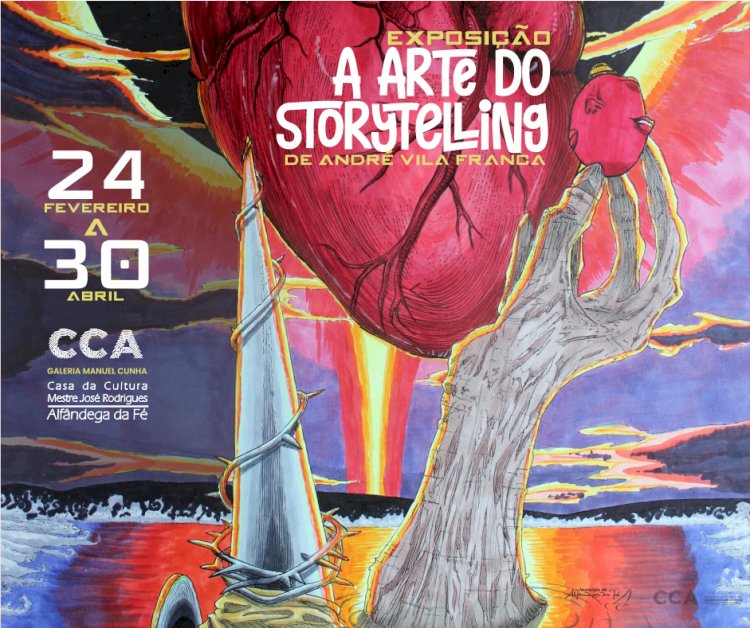 Exposição "A Arte do Storytelling"