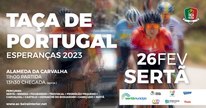 Concelho da Sertã recebe Taça de Portugal de Ciclismo