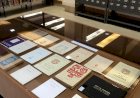 Exposição bibliográfica de Eugénio de Andrade patente na Biblioteca Municipal de Coimbra