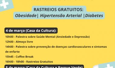 Rastreios e Palestras sobre Saúde em Alfândega da Fé