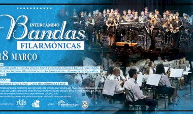 Casa da Cultura recebe concerto de Bandas Filarmónicas