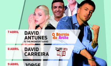 Bárbara Bandeira, Jorge Guerreiro, David Carreira e David Antunes nas Festas do Concelho de Constância 2023