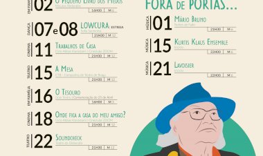 Theatro Gil Vicente com música, teatro, cinema, dança e stand up