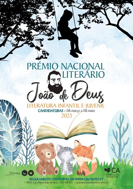 Inscrições para a 2.ª edição do Prémio Nacional Literário João de Deus decorrem até dia 8 de Maio