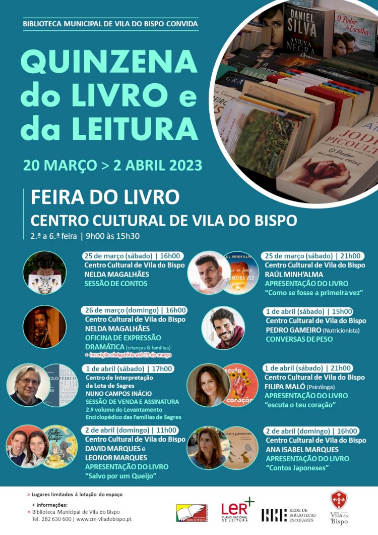 Quinzena do Livro e da Leitura Promove Gosto pela Leitura e pelos Livros