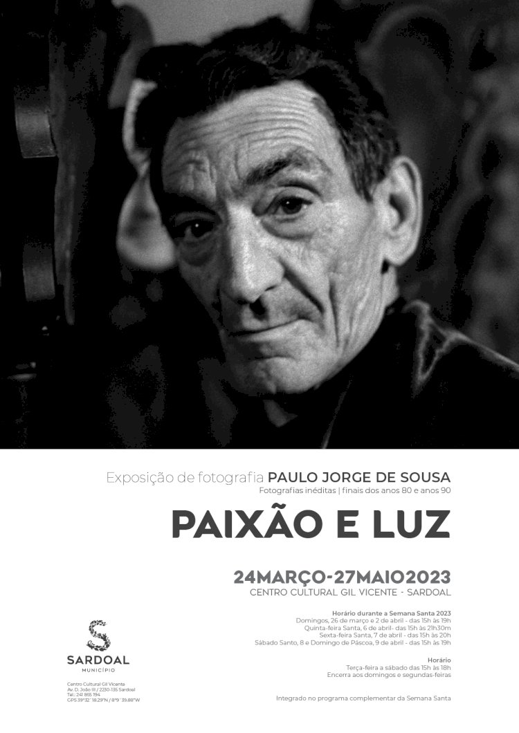 “Paixão e Luz” de Paulo Jorge de Sousa  em exposição no Centro Cultural Gil Vicente