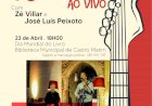 Zé Villar e José Luís Peixoto em Castro Marim no Dia Mundial do Livro