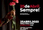 “25 de Abril, Sempre!” no palco do Centro Cultural Gil Vicente