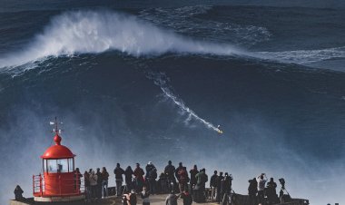 Surfista Nic von Rupp é uma das figuras principais na nova temporada da série “100 Foot Wave” da HBO MAX