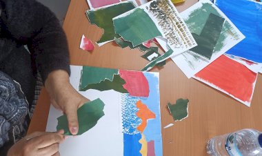 Biblioteca Municipal de Reguengos de Monsaraz recebe instalação que resultou do Laboratório de Artes Visuais