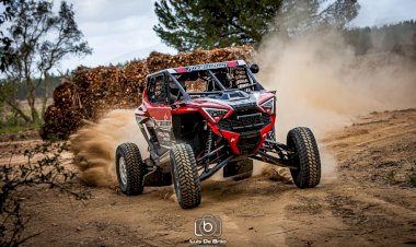 Gonçalo Guerreiro de Polaris no Raid TT da Ferraria