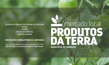 Mercado Local de Produtos da Terra está de regresso ao  município de Sabrosa