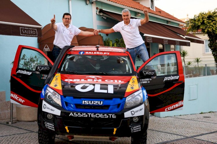 Fernando Barreiros na Baja Extremadura no arranque do Campeonato Europeu de Bajas