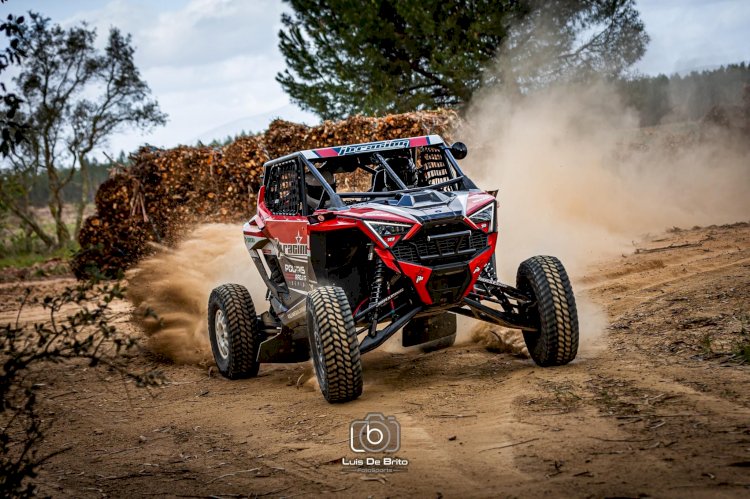 Gonçalo Guerreiro de Polaris no Raid TT da Ferraria