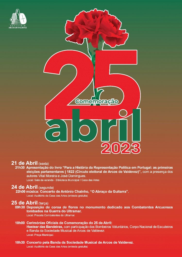 25 de Abril em Arcos de Valdevez