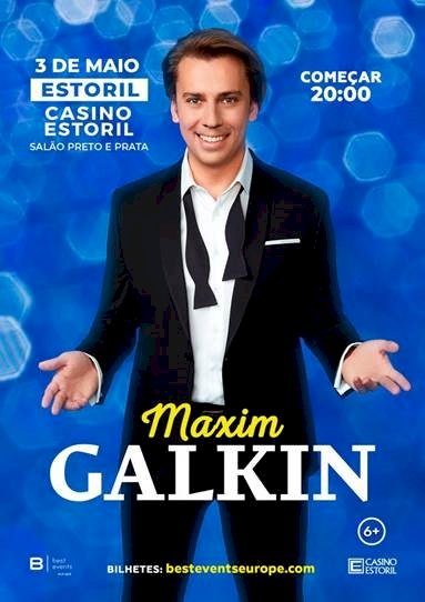 Maxim Galkin traz música e bom humor ao Salão Preto e Prata do Casino Estoril