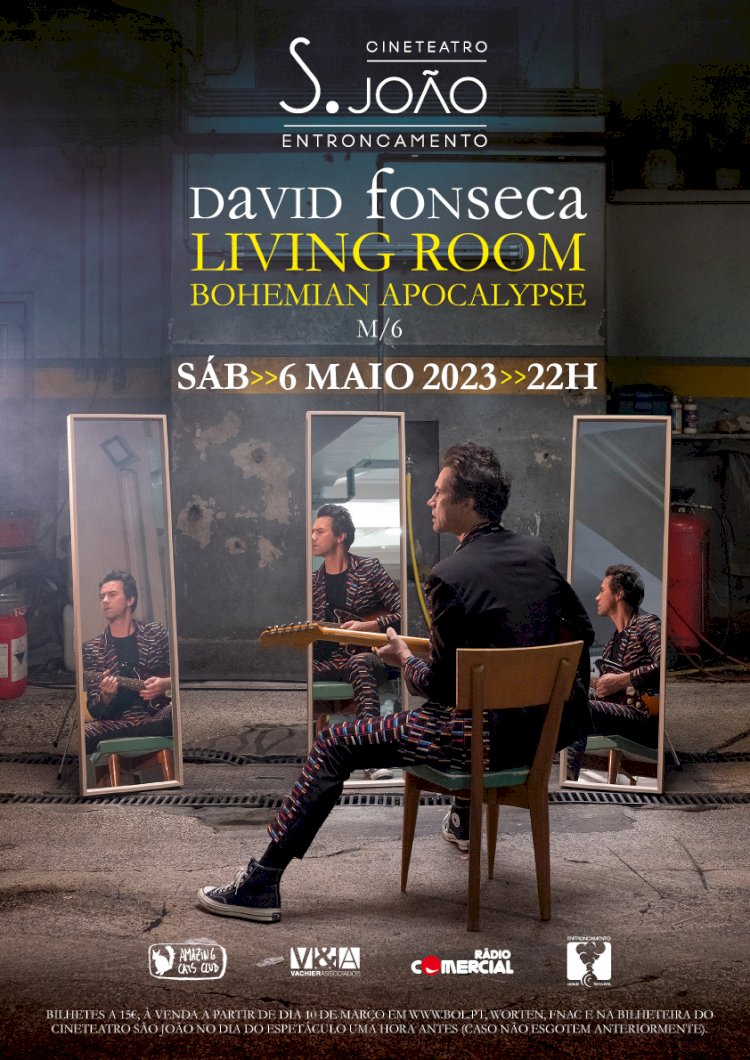 Cineteatro São João acolhe concerto de David Fonseca