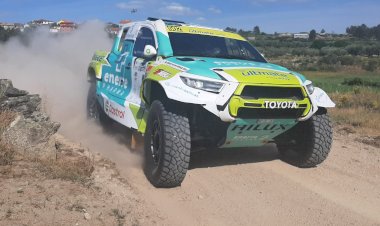 Lourenço Rosa em Toyota T1+ forçado a desistir